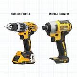 Is hammer drill same as impact driver?
