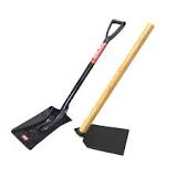 Is shovel and hoe same?