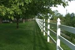 How deep should fence posts be buried in concrete?