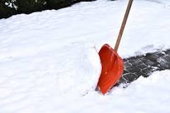 Is it better to shovel snow before freezing rain?