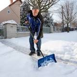 What do you shovel snow with?