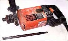 What is a rotary hammer drill good for?