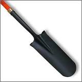 What is a sharp shooter shovel used for?