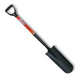 What does a spade shovel look like?