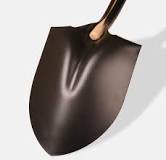 What is an open back shovel?