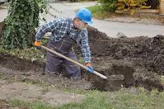 What is the best tool to dig a trench?