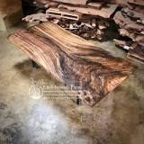 What is the best wood for a live edge table?
