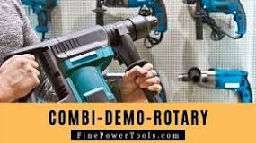 What is the difference between a rotary hammer and a demolition hammer?