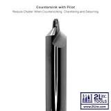 What is the purpose of countersink with pilot?