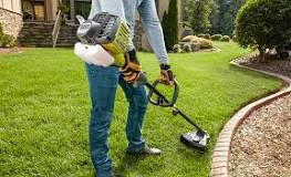 What tool do you use to edge grass?