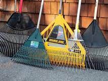 When should you use a lawn rake?