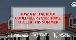 Do metal roofs keep house cooler?