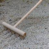 Why do Japanese people rake sand?
