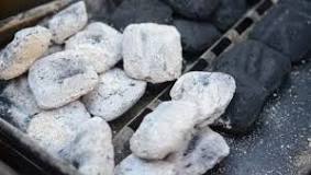 Does charcoal have to be white before cooking?