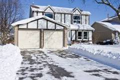 How can I keep my driveway free of snow?