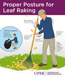 How do you use a rake safely?