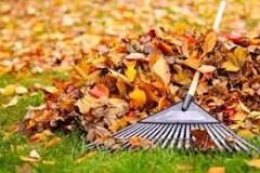 How does a leaf rake work?