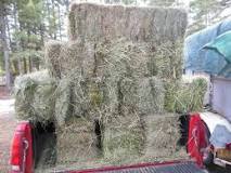 How many bales of pine straw will fit in a pickup?