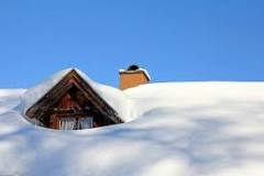 How much snow is too much snow on roof?