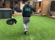 How often should you sweep artificial grass?