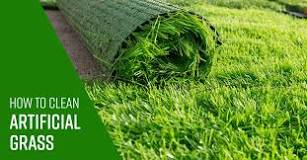 Should you wash artificial grass?