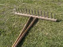 What are leaf rakes used for?