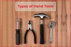 What are the 5 categories of hand tools?