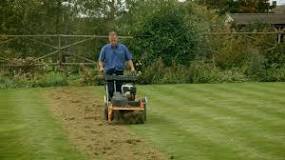 What are the benefits of scarifying a lawn?