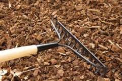 Do I need to rake before mulching?