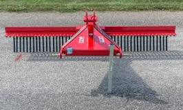 What is a 3-point yard rake used for?