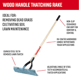 What is a Thatcher rake used for?