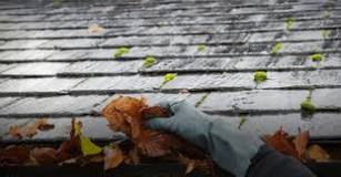What is the easiest way to clean out gutters?