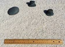 How do you rake gravel in a Zen garden?