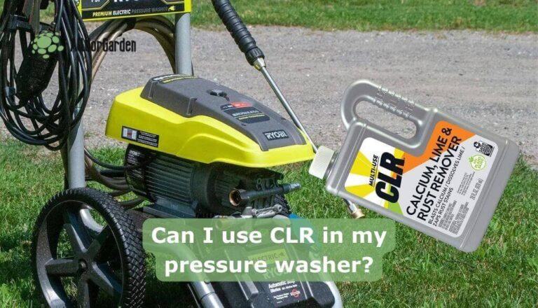 Can I use CLR in my pressure washer?